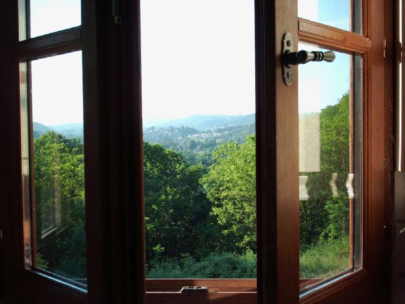Le Petit Figuier view from the kitchen